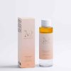 Flacon et étui de l'huile démaquillante douceur éclat Mimiastou-Glow-Skin.