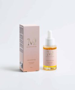 Flacon et étui de l'huile nutrition éclat Mimiastou-Glow-Skin.