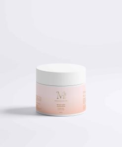 Vue de face du pot de Masque Argile Pureté & Éclat 90ml Purifying Clay Mask Mimiastou-Glow-Skin sur fond blanc.