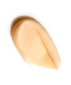 Gros plan sur la texture riche et onctueuse de la Crème Éclat Unifiante Mimiastou-Glow-Skin